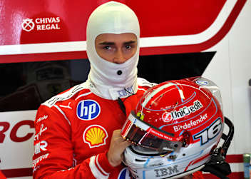Ferrari-Fahrer Charles Leclerc