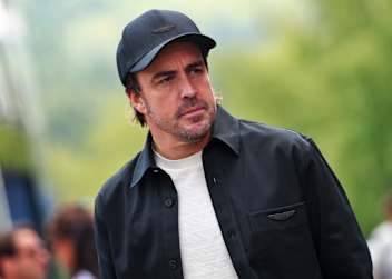 Fernando Alonso freut sich auf das Fussball-WM-Finale