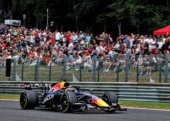 Max Verstappen blieb im ersten Spa-Training der Schnellste