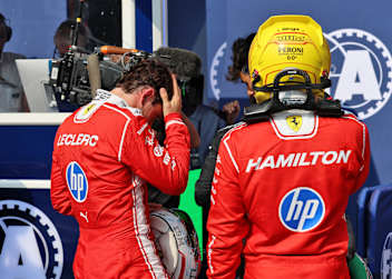 Charles Leclerc hatte nach dem Spa-Qualifying Grund, sich zu ärgern