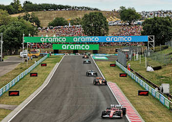 Auf dem Hungaroring sind die Temperaturen oft hoch