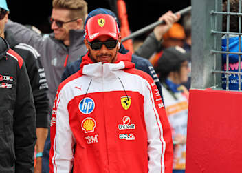Lewis Hamilton vor dem Belgien-GP in Spa