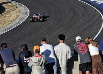 Oscar Piastri vor seinen Fans am Hungaroring