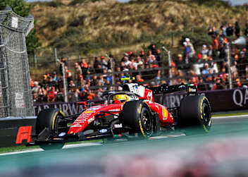 Lewis Hamilton in Zandvoort