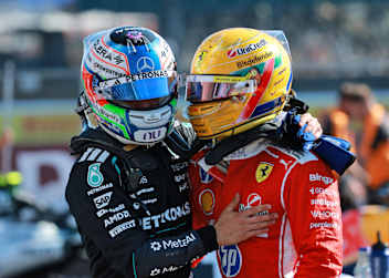 Kimi Antonelli und Lewis Hamilton
