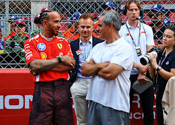 Lewis Hamilton, Heikki Kovalainen und Juan Pablo Montoya