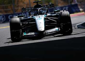 George Russell beim Spanien-GP