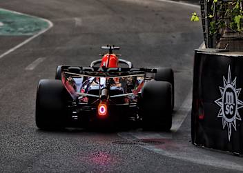 Max Verstappen im Qualifying von Baku