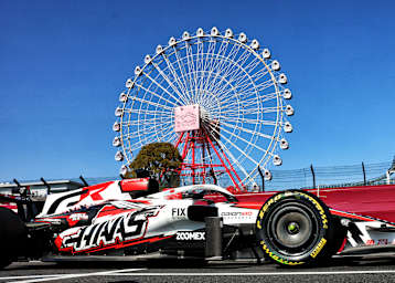 Haas-Pilot Esteban Ocon in Suzuka: Godzilla fährt mit