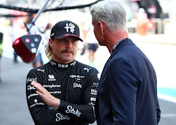 Valtteri Bottas (da noch bei Sauber) und David Coulthard (r.)