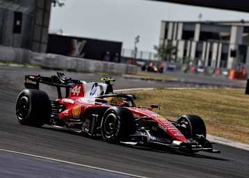 Lewis Hamilton in Ungarn