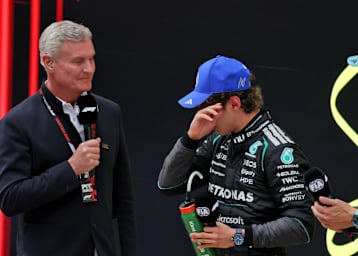 David Coulthard mit Kimi Antonelli