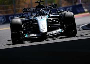 George Russell beim Spanien-GP