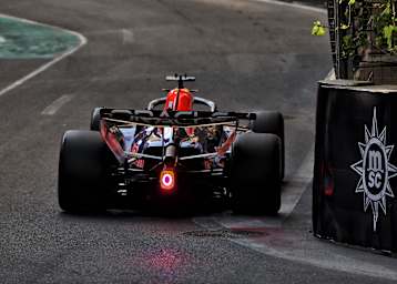 Max Verstappen im Qualifying von Baku