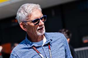 Damon Hill war auch in Silverstone vor Ort dabei