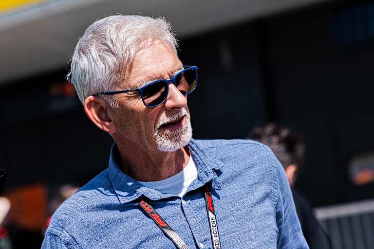 Damon Hill war auch in Silverstone vor Ort dabei