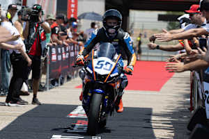 Mit Platz 2 in Aragon erlöste Carter Thompson Yamaha