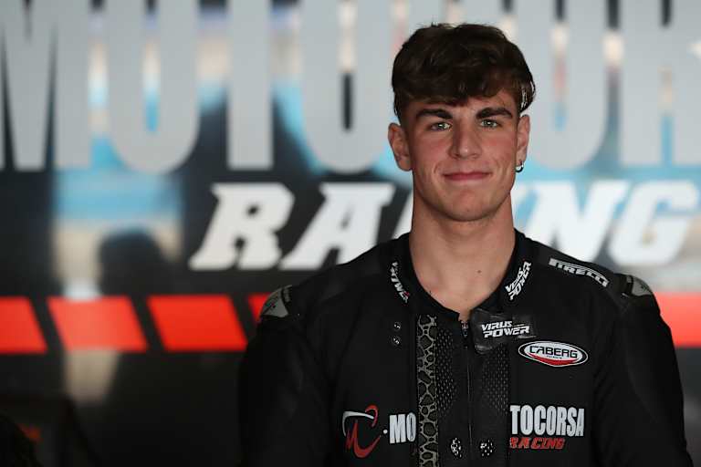 Superbike-Rookie Alberto Surra (Ducati)