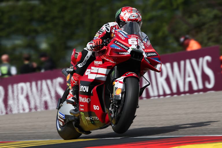 Francesco Bagnaia stürmte zur Q1-Bestzeit und löste das Q2-Ticket