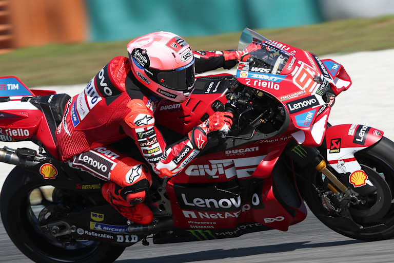 Champion Marc Marquez war wieder einmal der Schnellste