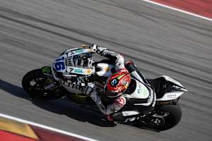 Alessandro Zaccone holte seinen ersten Supersport-Sieg