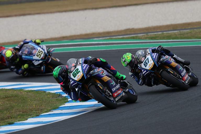 Stefano Manzi und seine Markenkollegen kämpften vornehmlich mit sich selbst