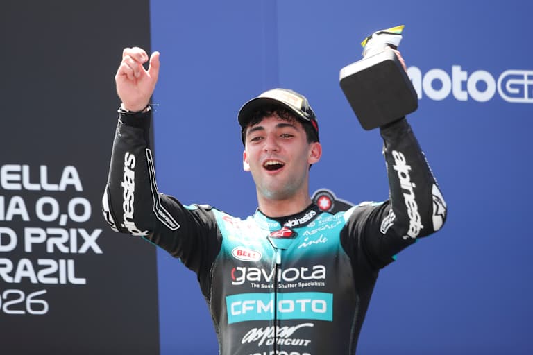 Der Argentinier Marco Morelli glänzte beim Brasilien-GP
