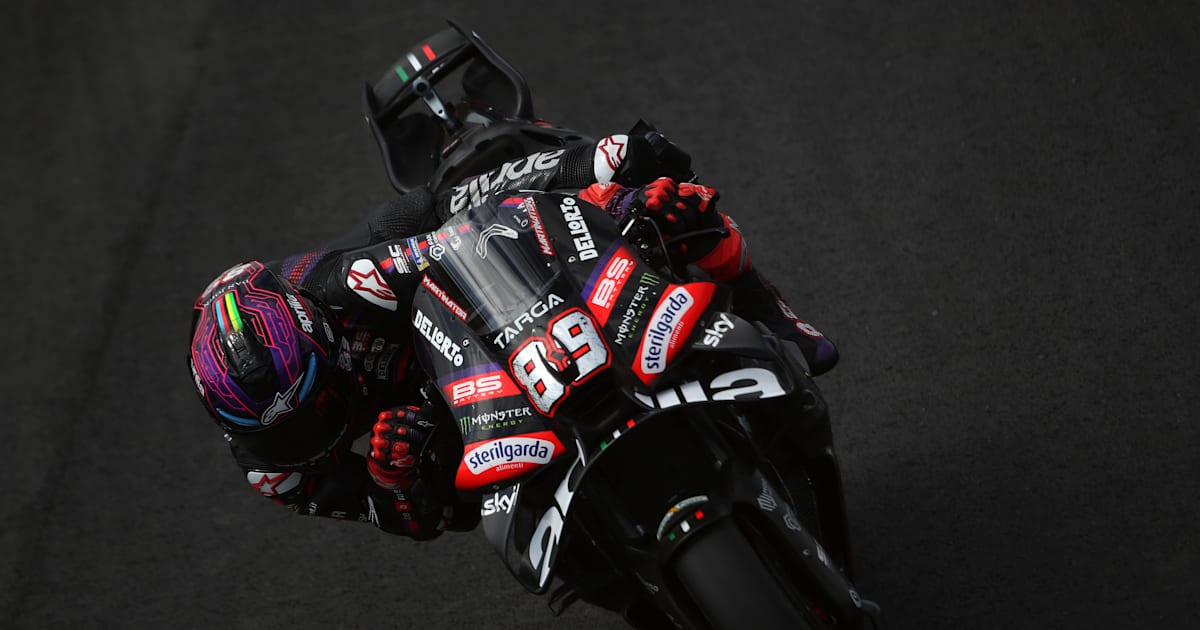 MotoGP, Qualifying: Jorge Martin (Aprilia) beats champion Marc Marquez ...