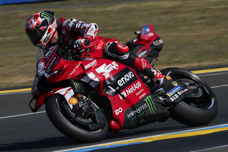 Francesco Bagnaia stürmte zur Pole in Le Mans