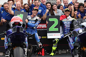 Albert Arenas (li.) und Aldi Mahendra