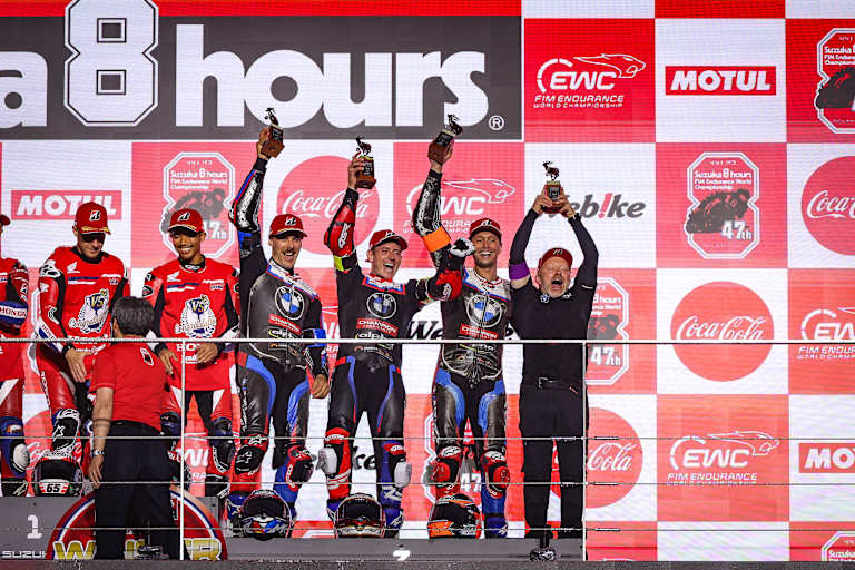 Große Erleichterung bei BMW: Endlich auf dem Suzuka-Podium angekommen!