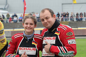 Manuel Meier (re.) mit Lena Siebert