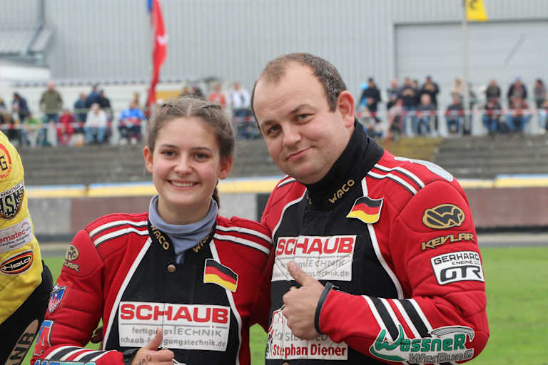 Manuel Meier (re.) mit Lena Siebert