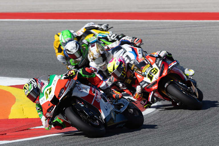 Axel Bassani steckte im Mittelfeld fest