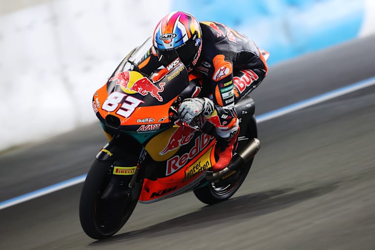 Alvaro Carpe stellte seine KTM auf Startplatz 3