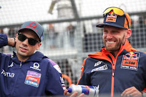 2027 wieder ein Team: Miguel Oliveira (li.) und Brad Binder