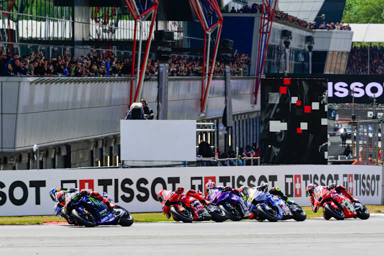 Der Startschuss für den MotoGP-Sprint in Silverstone erfolgt um 17 Uhr