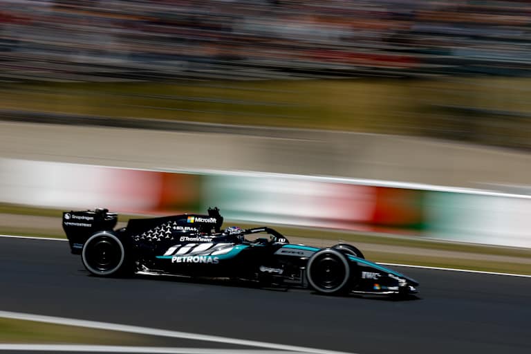 George Russell wunderte sich in Suzuka über das Tempo der Konkurrenz