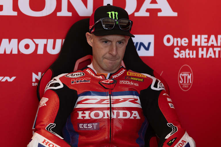 Honda-Testfahrer Jonathan Rea