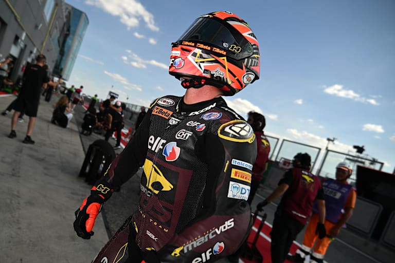 Sam Lowes staunte erneut über den Vorsprung der Aruba-Piloten
