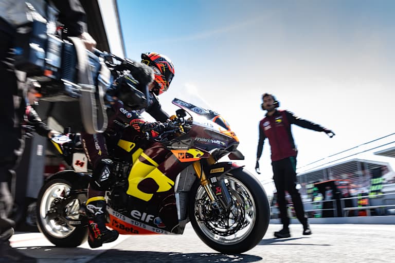 Sam Lowes auf der Ducati Panigale V4R