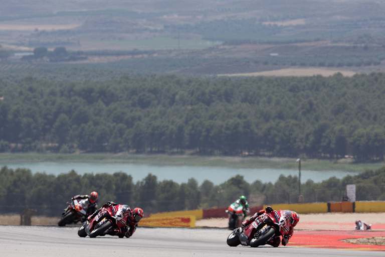 Die SBK-WM in Aragon sind Ducati-Festspiele