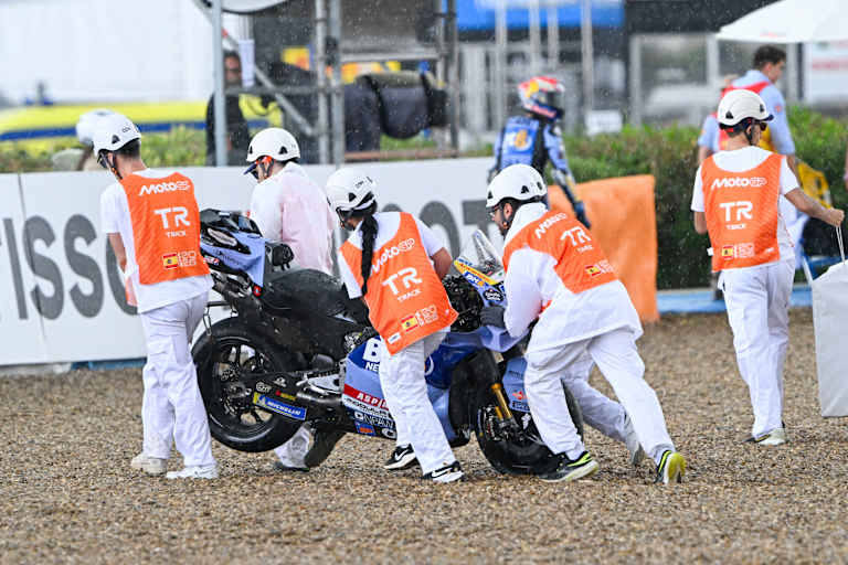 Alex Marquez fuhr bravourös – bis der Regen kam