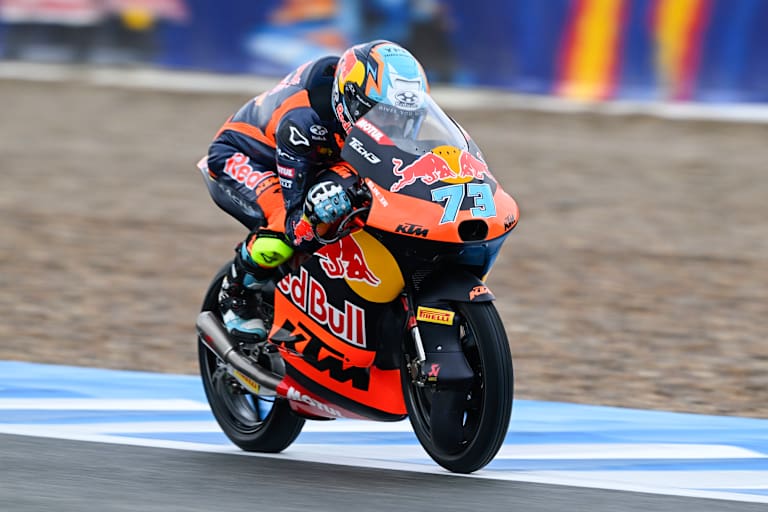 Valentin Perrone war der Schnellste beim Jerez-Test