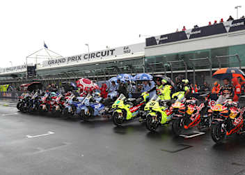 Der MotoGP-Abschied auf Phillip Island fiel ins Wasser