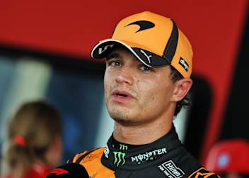Lando Norris in Sepang