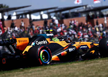 Lando Norris in Suzuka