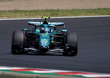 Fernando Alonso im Aston Martin-Honda