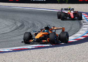 McLaren vor Ferrari: Oscar Piastri in Spielberg
