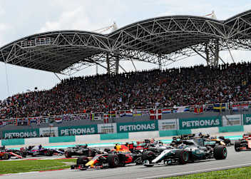 Beim Malaysia-GP 2017